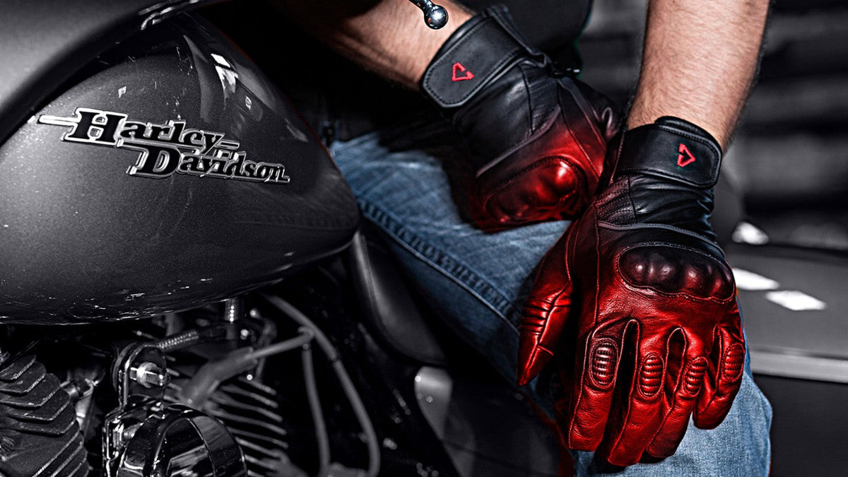 Gerbing Heated Clothing 7V Hard Knuckle Battery Powered Heated Gloves - Black