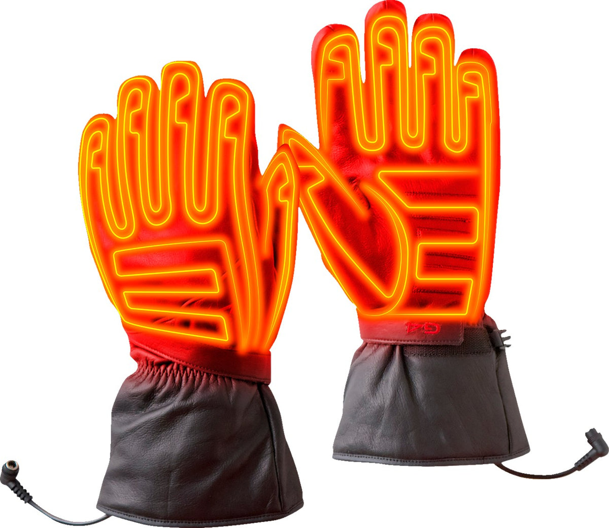 Gerbing Heated Clothing Mens 12V G4 Motorcycle Heated Gloves - Black