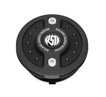 Roland Sands Design Gas Fuel Cap Radial Black Ops Harley Big Twin 96-20