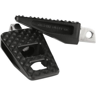 Thrashin Supply Company Black P-54 FRONT Pegs Extra Grip 18 Harley FX TSC-2026-1