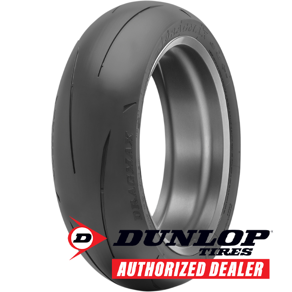 Dunlop Dragmax Rear Motorcycle Tire 190/50R17 73W Radial Blackwall 45246215