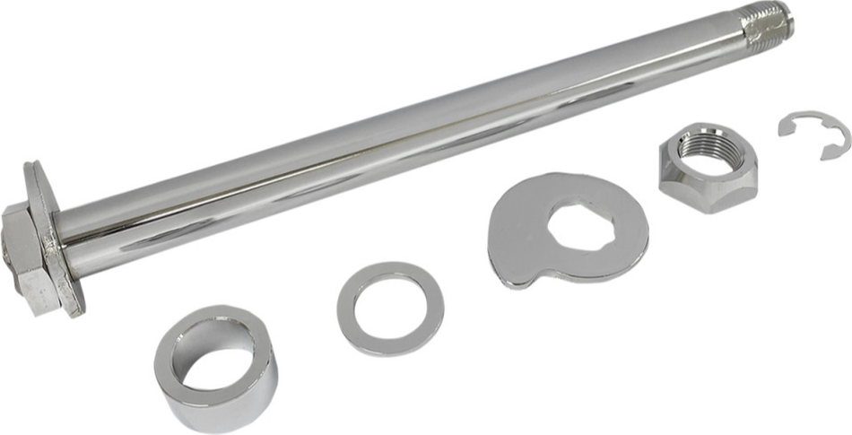 Drag Chrome Rear Axle Kit 0214-1966 Harley Touring FLH/T 2008