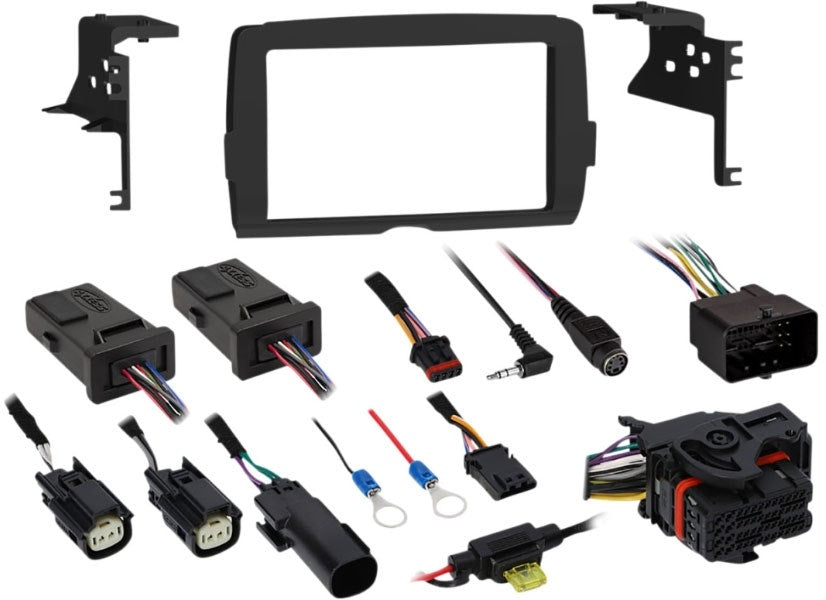 Saddle Tramp BC-DDPPAK Police Radio Install Kit Harley Electra Glide FLHTPI 14-20