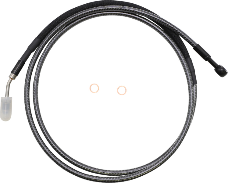 Magnum KARBONFIBR 72" Hydraulic Clutch Line 180 Degree Harley Touring 17-Up
