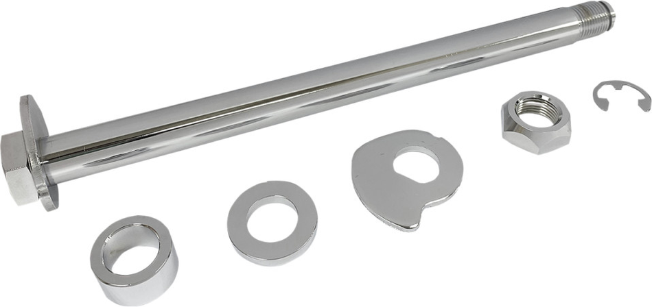 Drag Chrome Rear Axle Kit 0214-1968 Harley Touring FLH/T 14-22