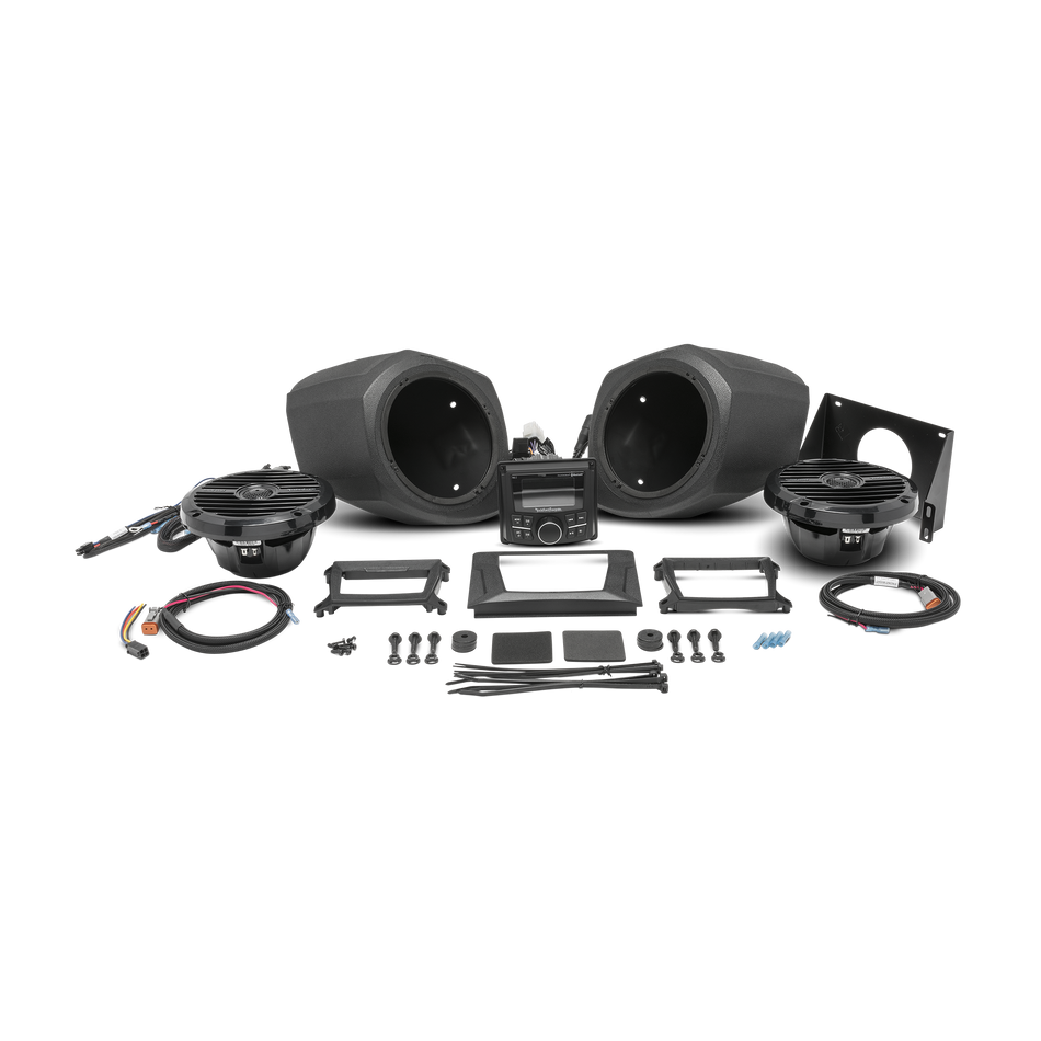 Purchase Rockford Fosgate Polaris GNRL-STAGE2 Speaker Kit 16-19 Polaris General from Eastern Performance Cycles. Great prices and free shipping!