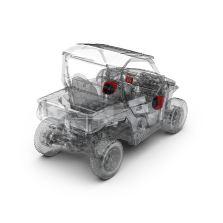 Purchase Rockford Fosgate Polaris GNRL-STAGE2 Speaker Kit 16-19 Polaris General from Eastern Performance Cycles. Great prices and free shipping!