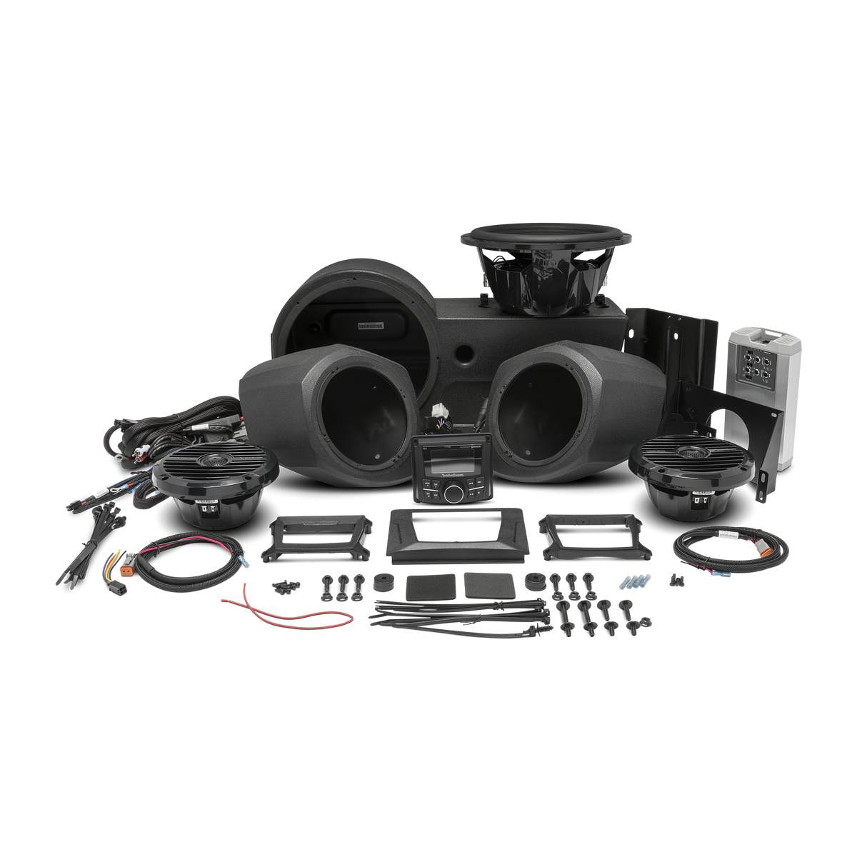 Purchase Rockford Fosgate Polaris GNRL-STAGE3 Speaker Sub Kit 16-19 Polaris General from Eastern Performance Cycles. Great prices and free shipping!