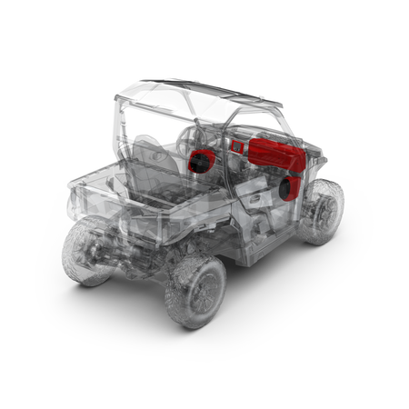 Purchase Rockford Fosgate Polaris GNRL-STAGE3 Speaker Sub Kit 16-19 Polaris General from Eastern Performance Cycles. Great prices and free shipping!