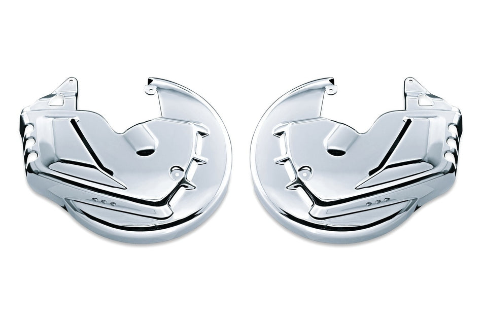 Kuryakyn 7450 Chrome Rotor Covers Honda Gold Wing 01-17 GL1800 & 13-16 F6B