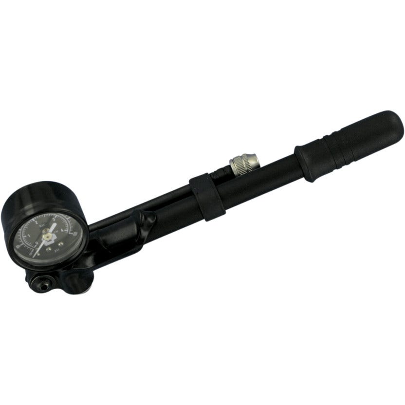 Progressive Gauge Mounted Shock Absorber Hand Micro Pump 0-60 PSI Motorcycle GP3-60