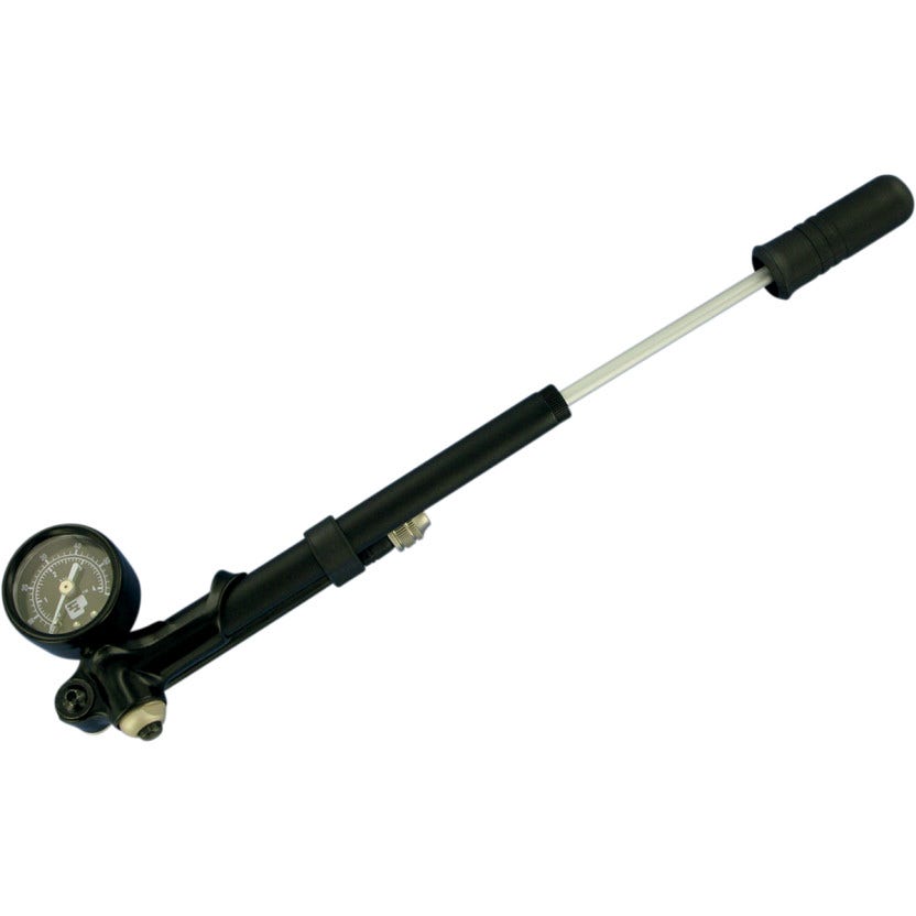 Progressive Gauge Mounted Shock Absorber Hand Micro Pump 0-60 PSI Motorcycle GP3-60