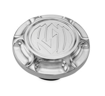 Roland Sands Design Gas Fuel Cap Vintage Chrome Harley Big Twin 96-20