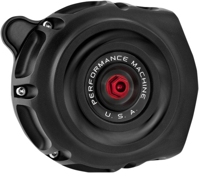 Performance Machine Vintage HP Air Cleaner Black Ops Cut Harley M8 17-Up
