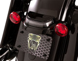 Ciro Chrome Crown Taillight Lightstrike Tech Harley Touring 14-Up