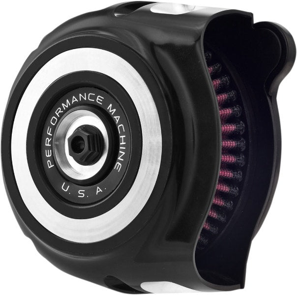 Performance Machine Vintage HP Air Cleaner Contrast Cut Harley M8 17-Up