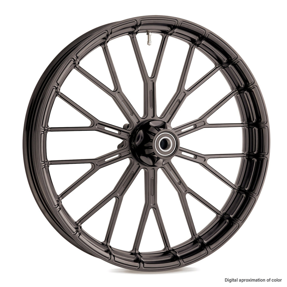 Arlen Ness Titanium 18" x 5.5" Y-Spoke Rim Front Wheel Machined Motorcycle 71-552