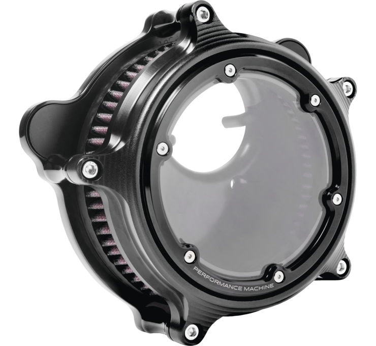 Performance Machine Black Ops Vision Series Air Cleaner Harley Dyna Softail 93-17