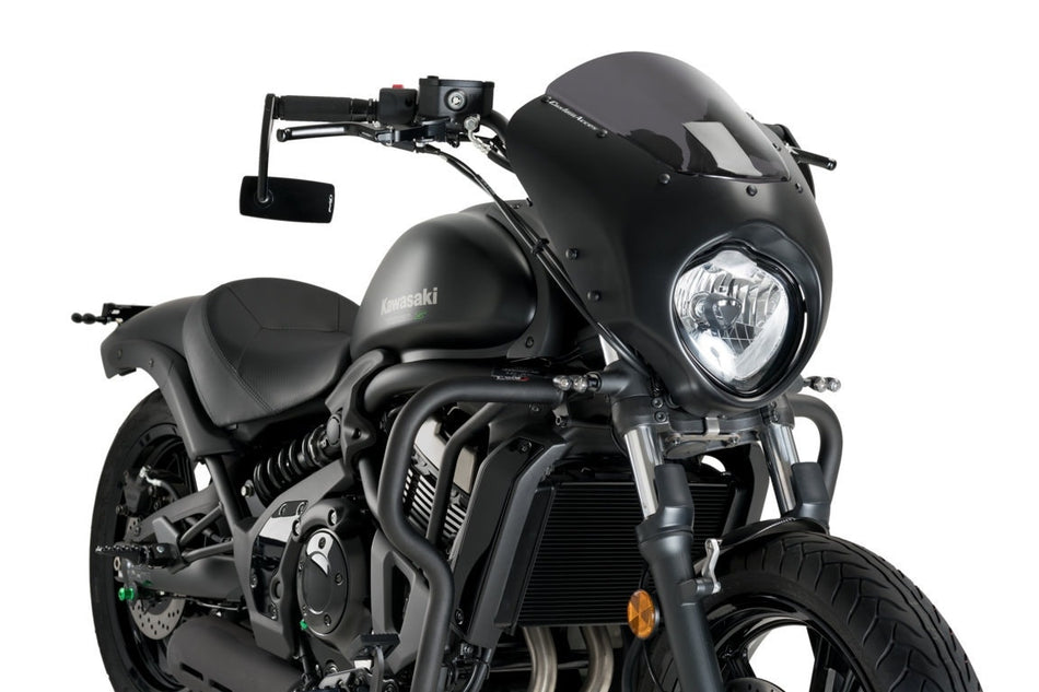 Custom Acces Dark Night Semi Fairing Smoke Kawasaki Vulcan S 2015 CUP0012H