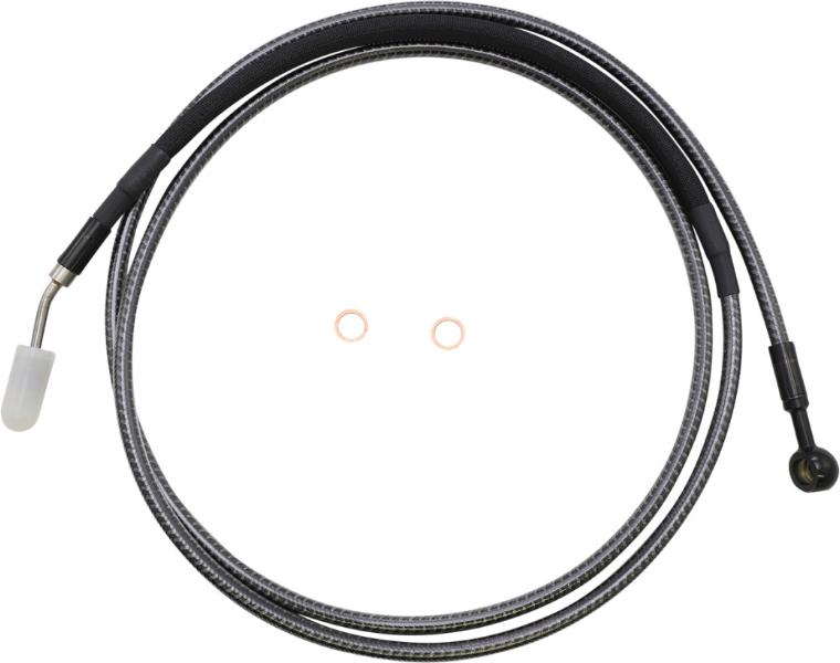 Magnum KARBONFIBR 78" Hydraulic Clutch Line 180 Degree Harley Touring 17-Up
