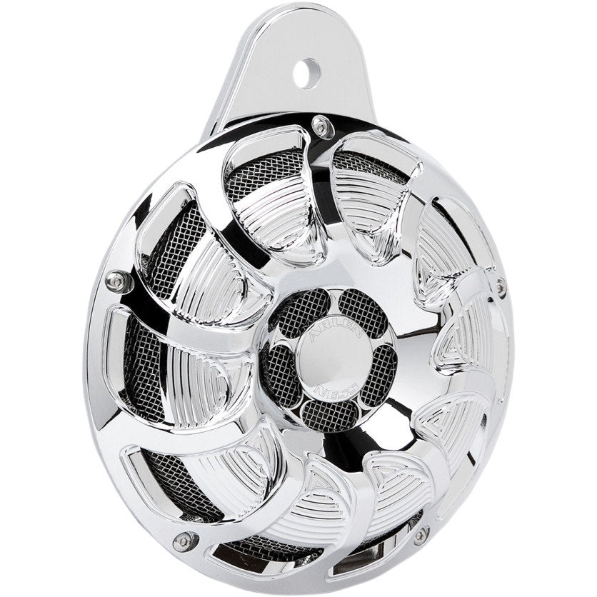 Arlen Ness 70-253 Chrome Drift Inverted Horn for Harley Metric or Custom Application