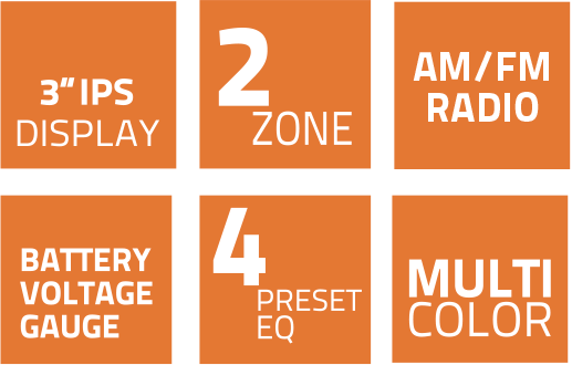 Hertz HMR 20 Digital Media Receiver 3" LCD Bluetooth DAB+ AM FM USB AUX