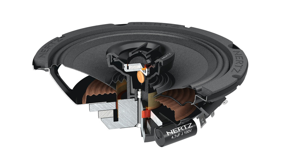 Hertz HSP1 Plug and Play Front Speaker Kit W/ Amp Bracket 4 Harley 14-23