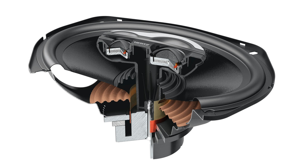 Hertz SPL Show SX 690 NEO Coaxial 6x9 Woofer Speaker 260W Harley Car Audio 12v