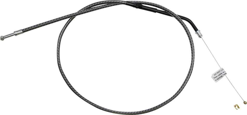 Magnum KARBONFIBR 31 7/8" Throttle Cable Smooth 45 Degree Harley Big Twin 84-17