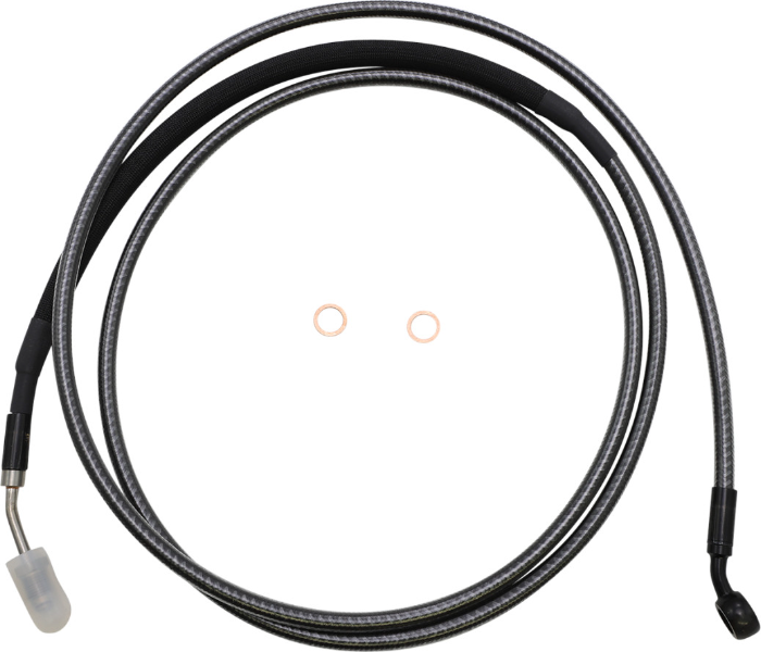 Magnum KARBONFIBR 82" Hydraulic Clutch Line 35 Degree Harley Touring 17-Up