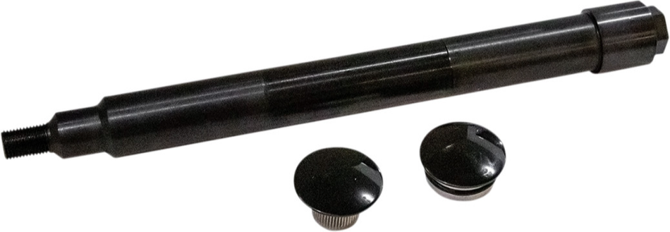 Klock Werks Black Flush Mount Front Axle 1" KWS-01-0611 Harley 00-07