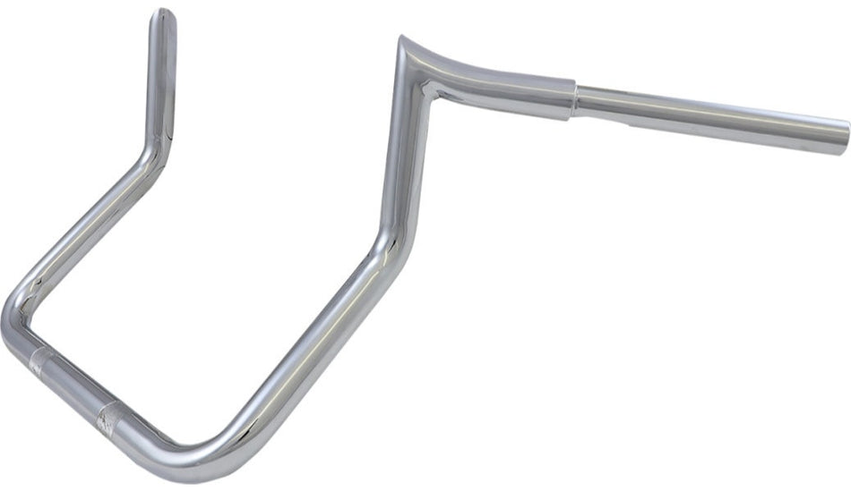 LA Choppers 1-1/4 Prime Ape Handlebars Chrome 12 inch Rise Indian Challenger