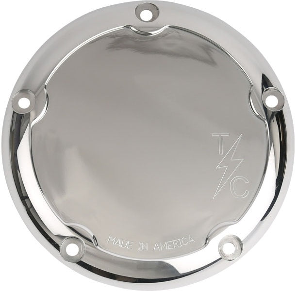 Thrashin Supply Chrome Dished Billet Derby Cover TSC-3013-3 Harley Softail 18-Up