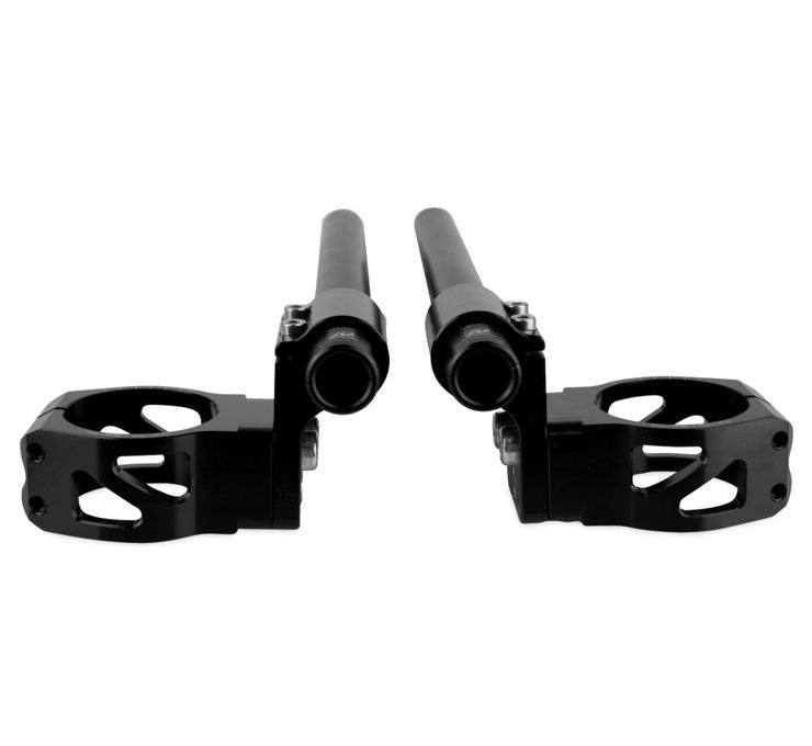Driven DHCLO50RBK 50mm 1-1/2" Riser 7 Degree Adjustable Clip-On Bars Motorcycle