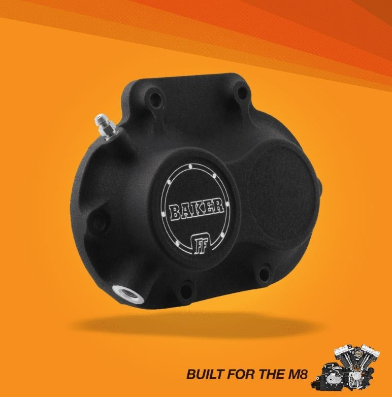 BD Function-Formed Transmission Black Side Covers/Actuators 4 Harley 17-23