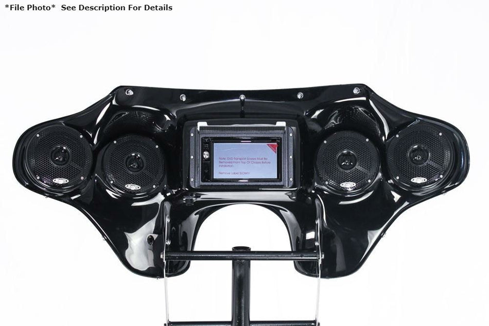 Hoppe HPKT-0057A Jensen Touch Screen Fairing w/ Speakers 15-19 Harley FLRT
