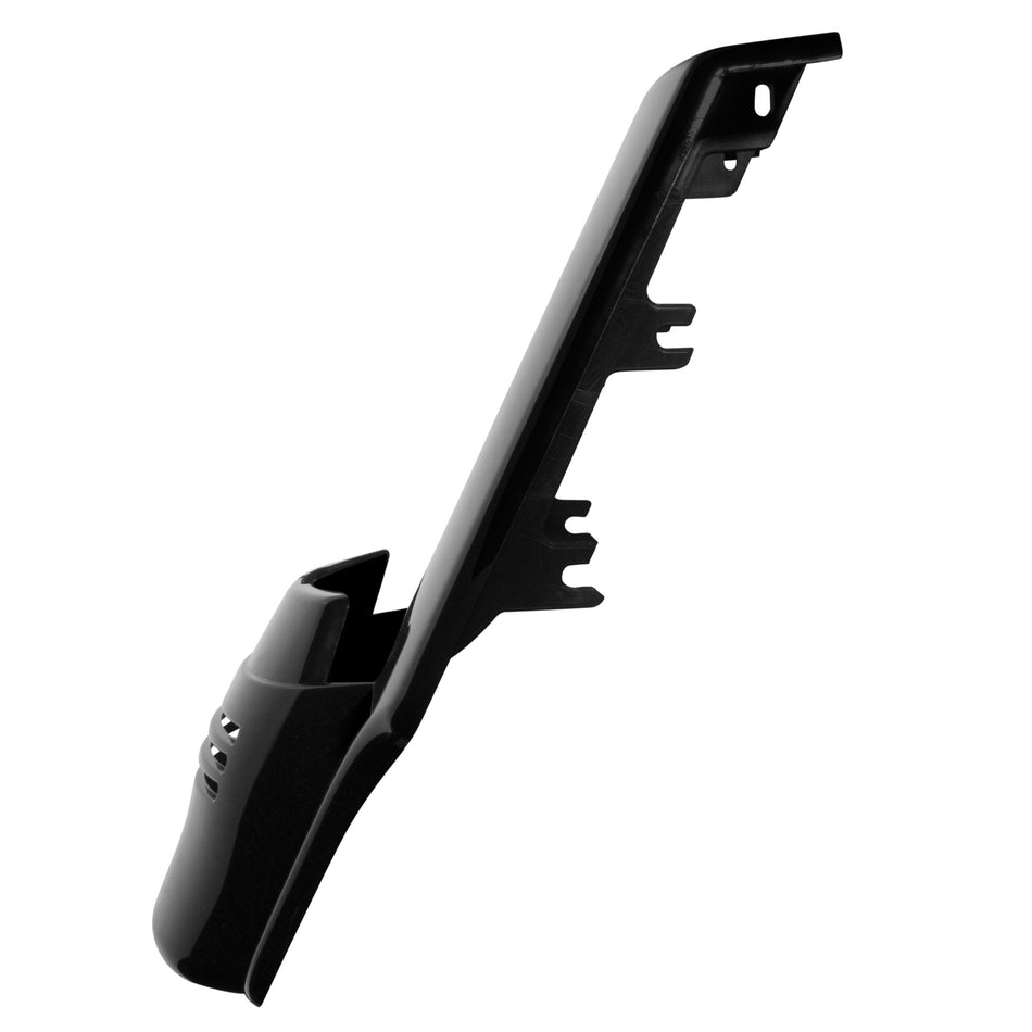 Hogworkz 2-Into-1 Stretched Tri-Bar Fender Extension Vivid Black 09-19 FL