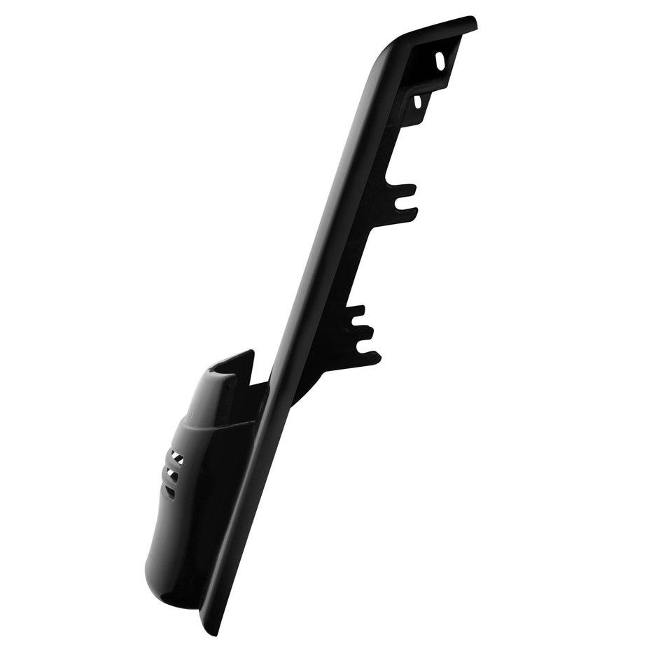 Hogworkz Dual Blocked Stretched Tri-Bar Fender Extension Vivid Black 09-19 FL