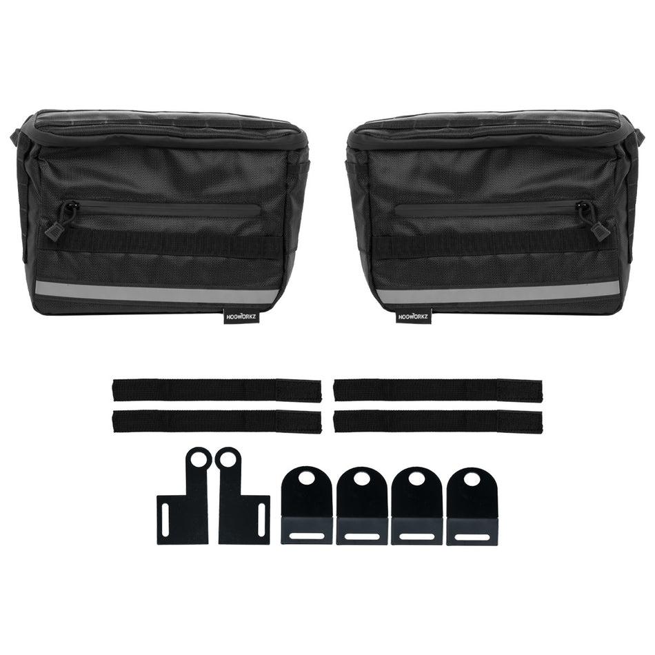 Hogworkz Ballistic Molle Soft Saddlebags for Harley® Softail/Dyna/Sportster