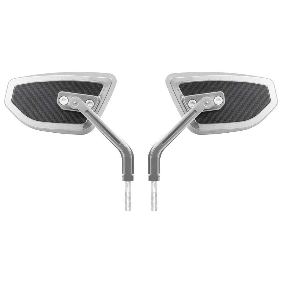 Hogworkz Anodized Performance Mirrors w/ Carbon Inlay