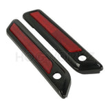 Hogworkz Saddlebag Latch Hinge Covers for Harley Touring Models 14-23