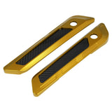 Hogworkz Anodized Saddlebag Latch Covers for Harley® Touring '23.5-'26