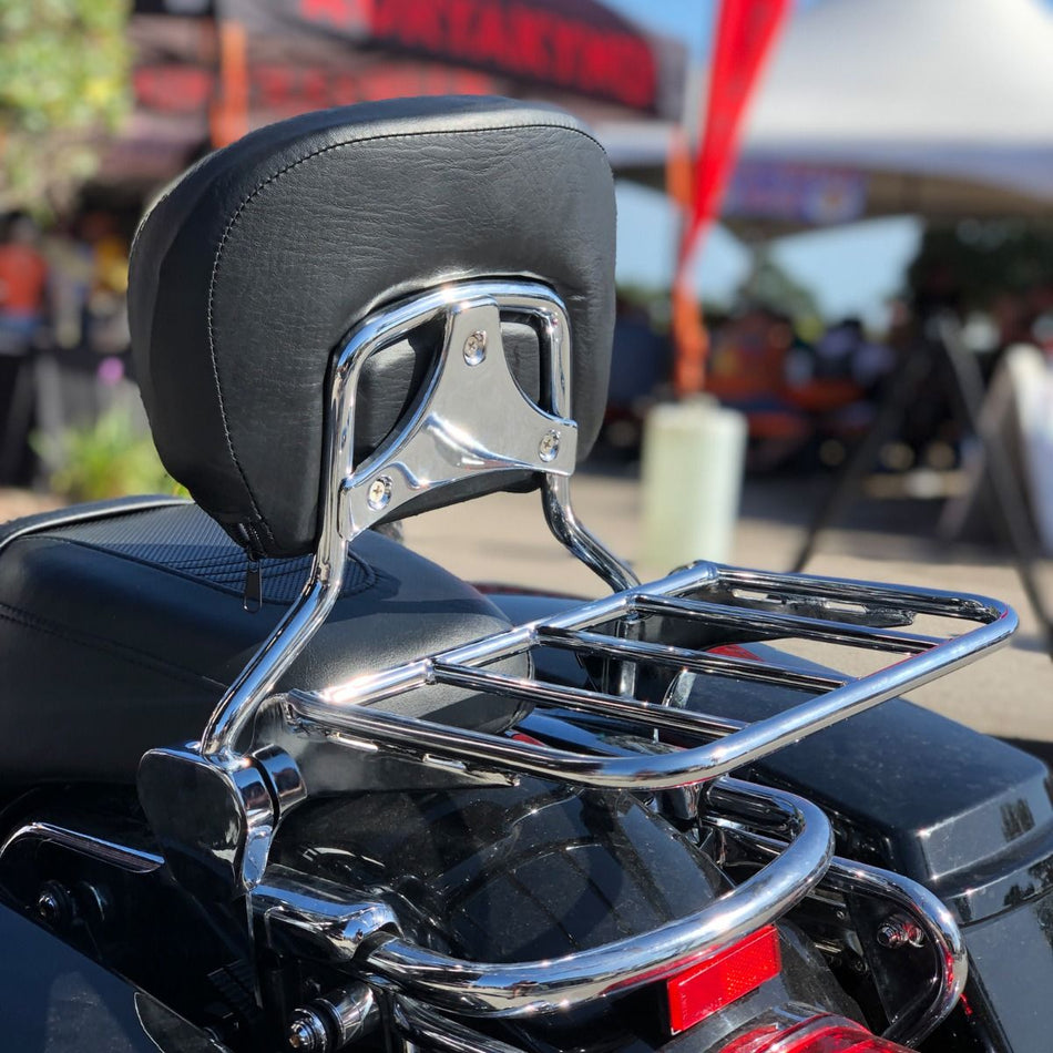 Hogworkz Detachable Sissy Bar / Luggage Rack for Harley® Touring '97-'08