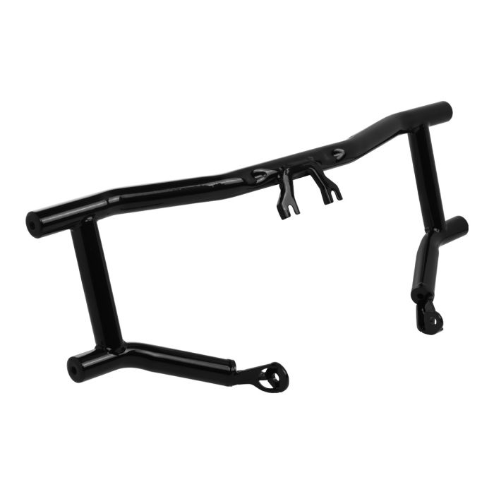 HOGWORKZ Black Double Barrel Performance Engine Guard for Harley