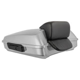 Hogworkz Razor Tour Pack Slim Backrest Black Hardware for Harley® FLH '97-'25