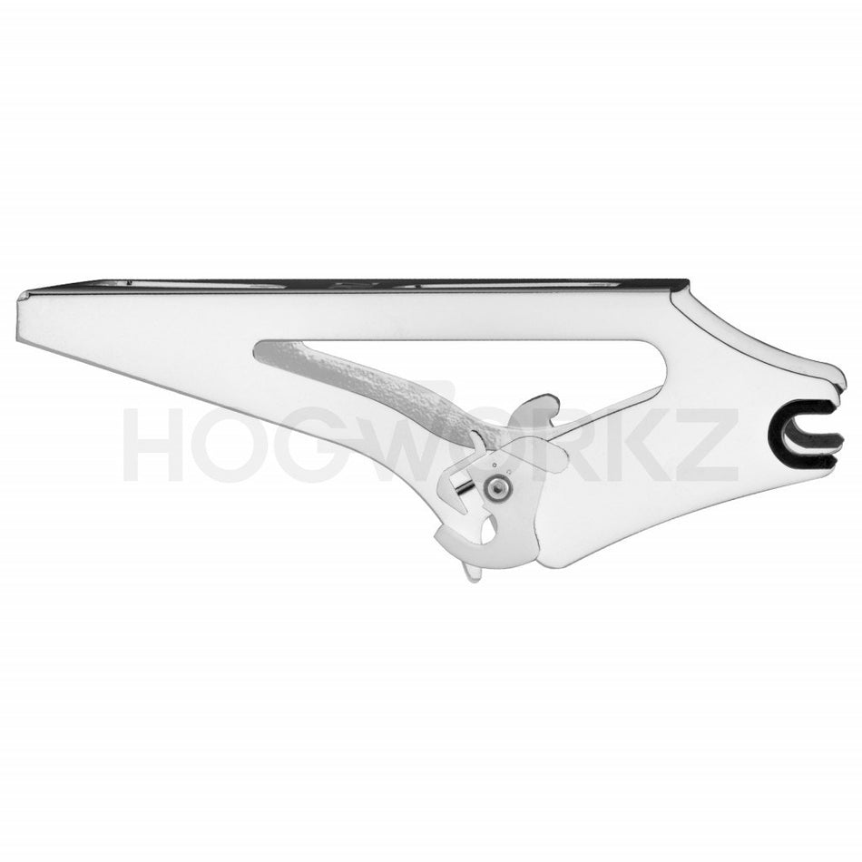 Hogworkz Chrome Detachable Two-Up Tour Pack Pak Mount Harley Touring 09-Up