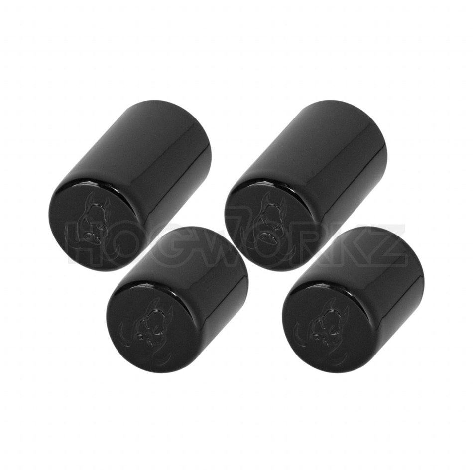 Hogworkz Black Rear Accessory Docking Hardware Cover Kit Easy Install