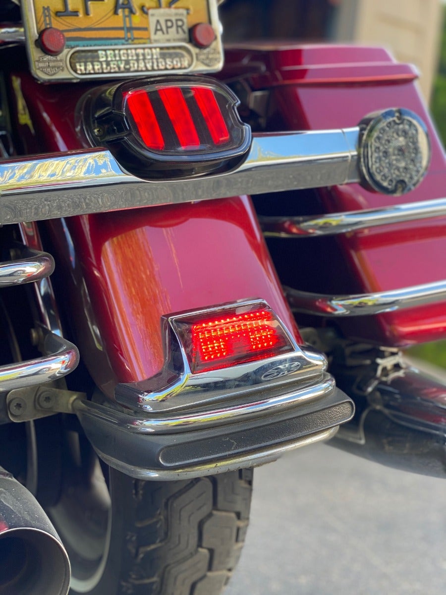 Hogworkz Rear Fender LED Tip Light for Harley-Davidson - Red