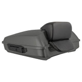 Hogworkz Razor Tour Pack Slim Backrest Black Hardware for Harley® FLH '97-'25