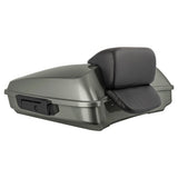 Hogworkz Razor Tour Pack Slim Backrest Black Hardware for Harley® FLH '97-'25